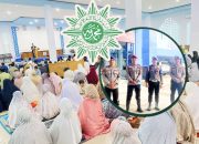 Khidmat dan Tertib, Shalat Idul Fitri Muhammadiyah Sinjai di UIAD Dijaga Aparat Kepolisian