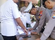 Ratusan Personel Ikuti Pemeriksaan Kesehatan Berkala Polres Kediri