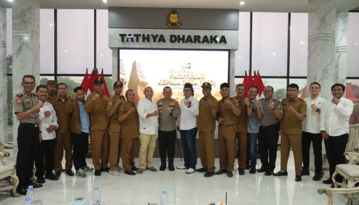 Polres Mojokerto Perkuat Sinergi Dengan PKD Serap Aspirasi Kepala Desa