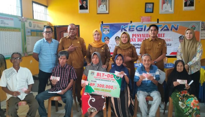 Pemdes Remban Salurkan BLT-DD Bulan Januari-April 2026