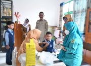 Pantau Langsung di Lapangan, Sekda Pastikan ORI Campak Berjalan Maksimal