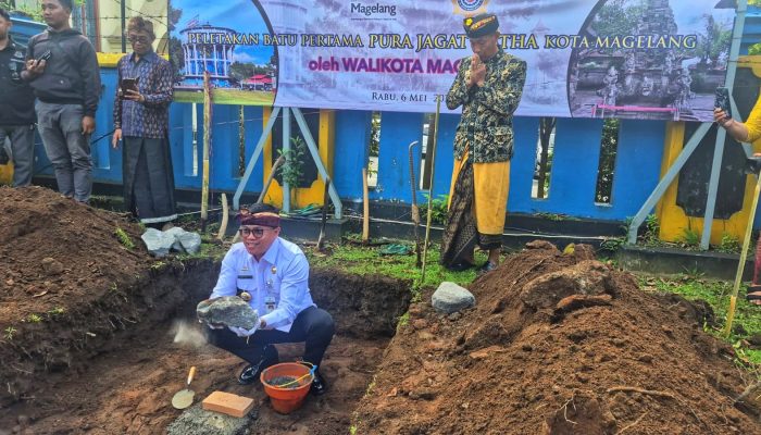 Lengkapi Ikon Toleransi, Pemkot Magelang Dirikan Pura Jagat Natha