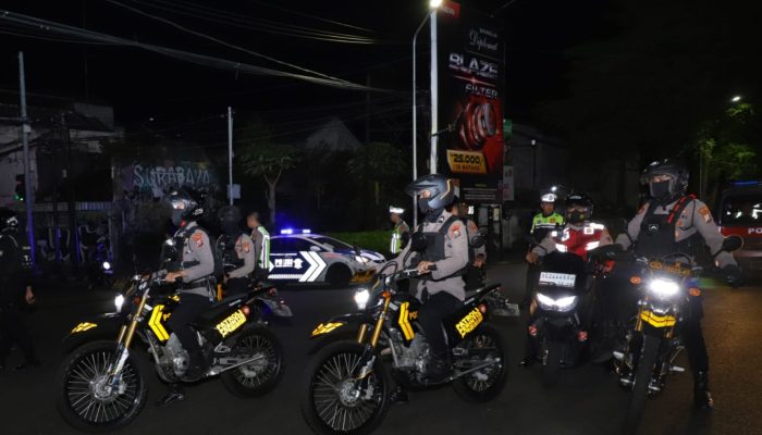 Wujudkan Kondusivitas Kamtibmas, Polres Kediri Intensifkan Patroli Perintis Presisi