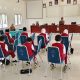 Jaringan Hilang, Siswa SDN 14 Mangopi Sinjai Pakai Chromebook Ujian di Aula Kantor Desa