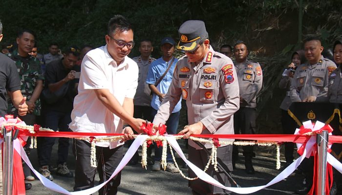 Jembatan Presisi Merah Putih di Pakis Magelang Diresmikan