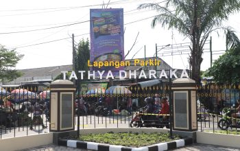 Revitalisasi Area Pintu II Polresta Kediri, Hadirkan Parkir Baru dan Wajah Lebih Asri