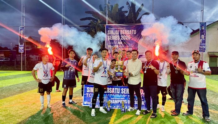 Gol Tunggal Antar Disdik Sinjai FC Juara Mini Soccer Sinjai Bersatu Series 2026