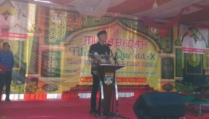 Wakil Bupati Musi Rawas Utara Pimpin Penutupan MTQ X