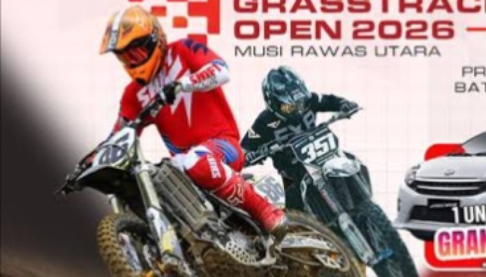 Wabup Muratara Buka Gelaran Super Grasstrack Open 2026