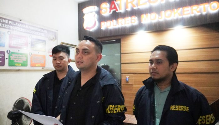Kurang dari 24 jam, Polres Mojokerto Ungkap Pembobol Minimarket, 1 Tersangka Residivis Diamankan
