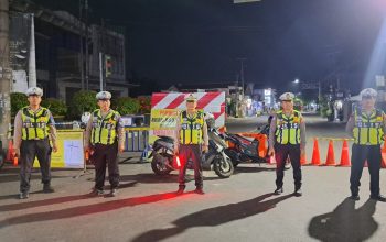 Antisipasi Balap Liar, Satlantas polres Kediri Kota Gelar Pengaturan Lalu Lintas dan Patroli Kamtibmas